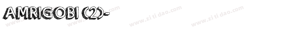 AMRIGOBI (2)字体转换